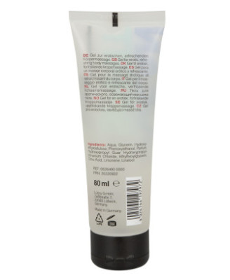Gel de massage effet rafraichissant 